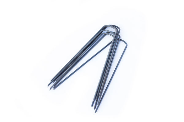 Agrafe en U pour gazon synthétique en acier galvanisé pour pelouse synthétique gazon artificiel faux gazon