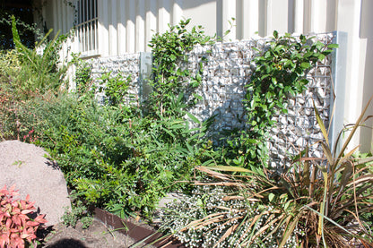 Clôture en gabion sur platine (30cm)