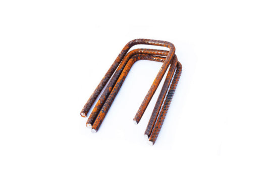 Agrafes "U" acier conten Ø6 15x8x15cm