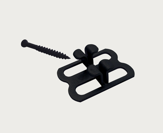 SUPRADECK - Vis + clips de fixation inox (250pcs noir) Jardi Pond