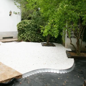 Bordure aluminium souple en « L »