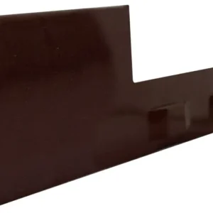 Bordure en acier souple avec bord plié 2m