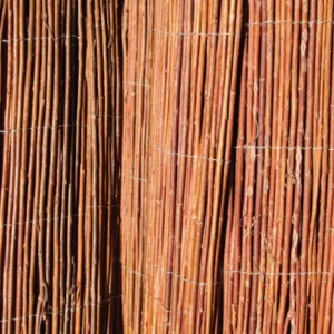 Canisse d&rsquo;osier en rouleau