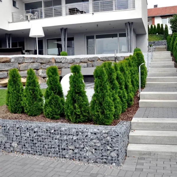 mur de soutènement en gabion