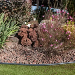 Bordure en PE souple tubulaire