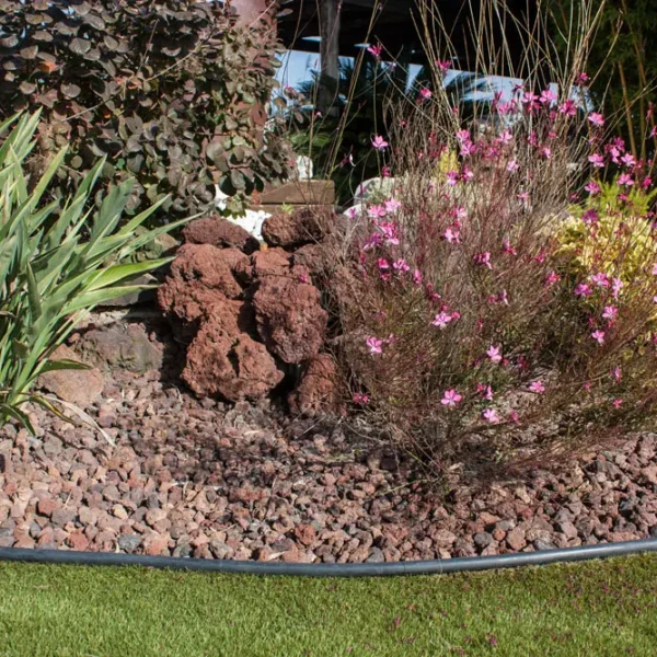 bordure en pe souple tubulaire