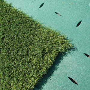 Rouleau amortisseur pour gazon synthétique